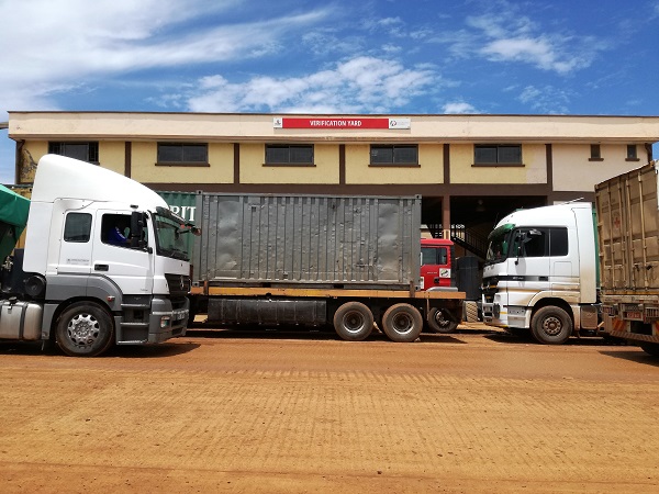 unit in charge verification yard one stop border post osbp malaba